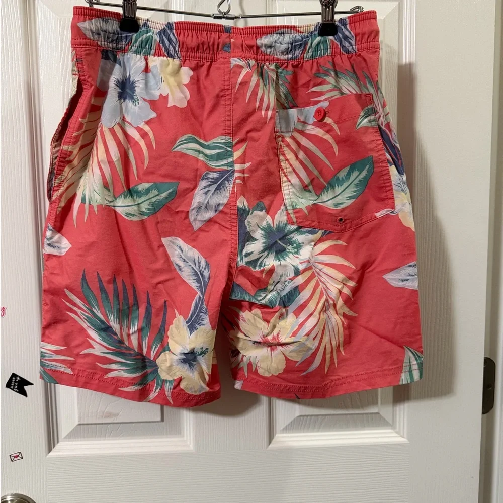 Goodfellow & Co Swim Trunks Mens Small‎ Floral Tropical Board Shorts Excellent